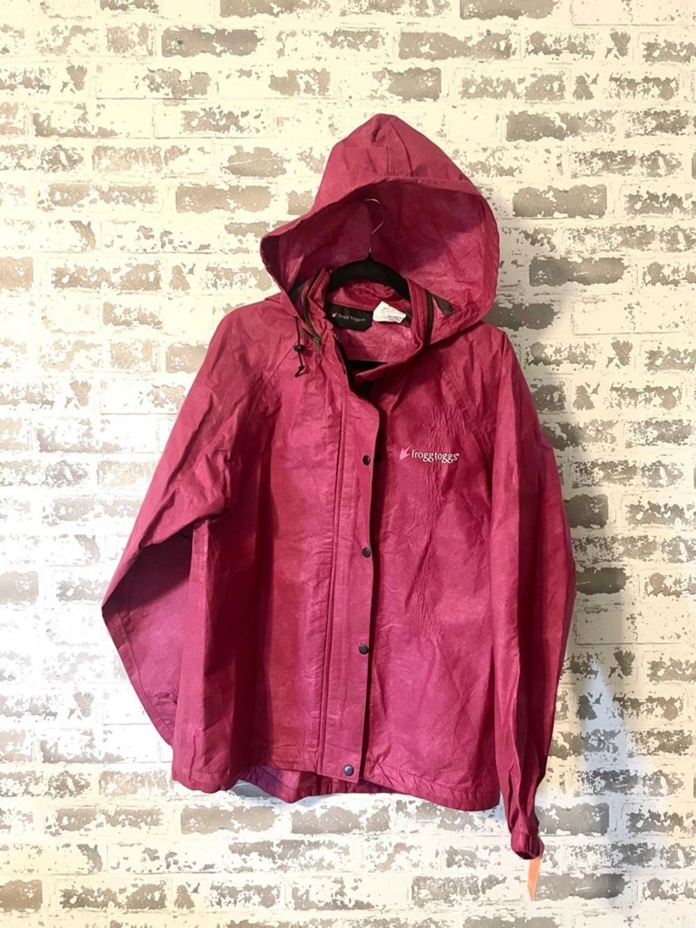 Frogg Toggs Women's Hooded Utility Jacket - Raspberry/Magenta